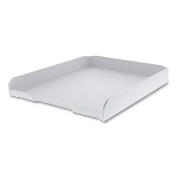 Bostitch® Konnect Stackable Letter Tray, 1 Section, Letter Size Files, 10.13 X 12.25 X 1.63, White freeshipping - TVN Wholesale